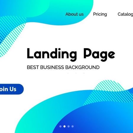 landing page