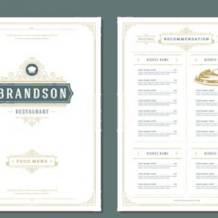 Restaurant Menu Design